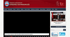 Desktop Screenshot of kursunlu.gov.tr